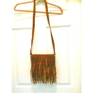 Steve Madden Fringe Crossbody Purse